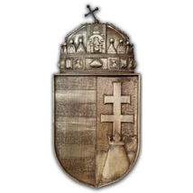 Magyar címer fából készült ajándék