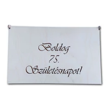 Fa Díszdoboz A5 Méret