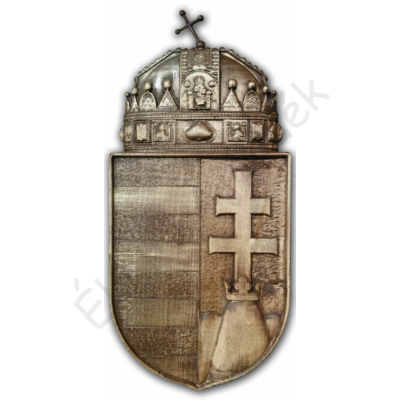 Magyar címer fából készült ajándék